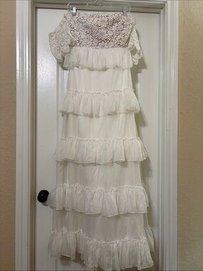 minuet white lace dress White Lace White Dress Below The Knee White Lace Short Dress, Minuet White  Lace Dress, Juniors